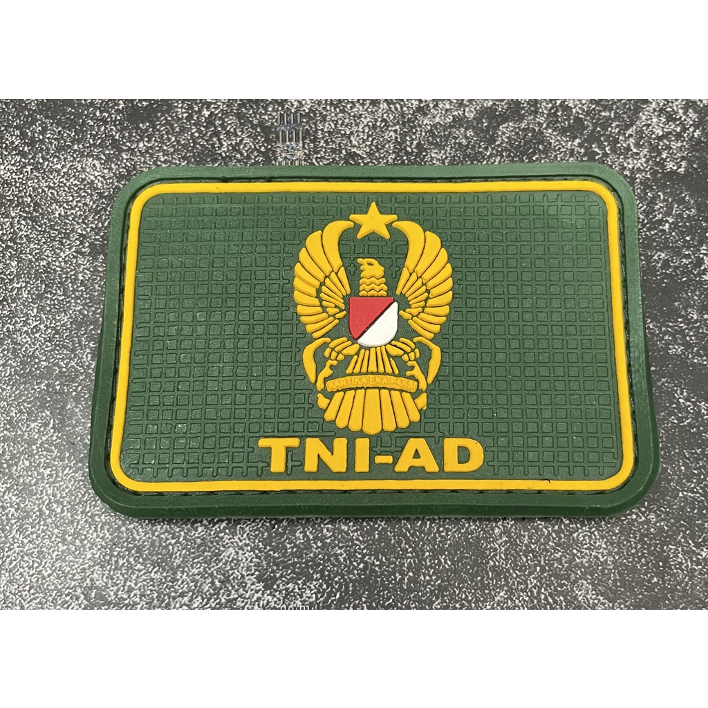 Jual Patch TNI AD Ekapaksi Hijau Patch Velcro TNI AD Prepetan TNI