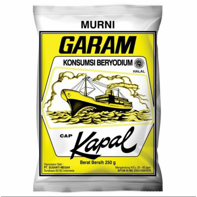 Jual Garam Beryodium Cap Kapal Ikan Shopee Indonesia