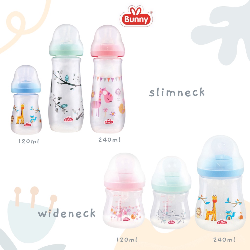 Jual Bunny Botol Susu Bayi Wideneck Slimneck Shopee Indonesia