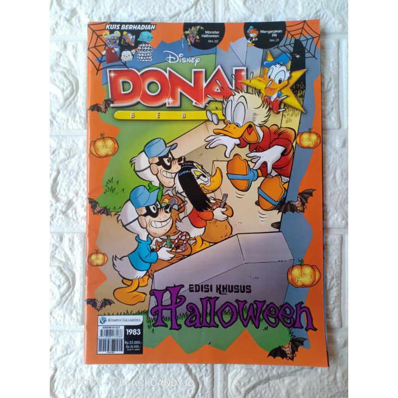 Jual Komik Majalah Donal Bebek Spesial Edisi Helloween Disney