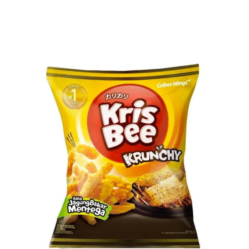 Jual Krisbee Krunchy Jagung Bakar Mentega 75 Gr Shopee Indonesia