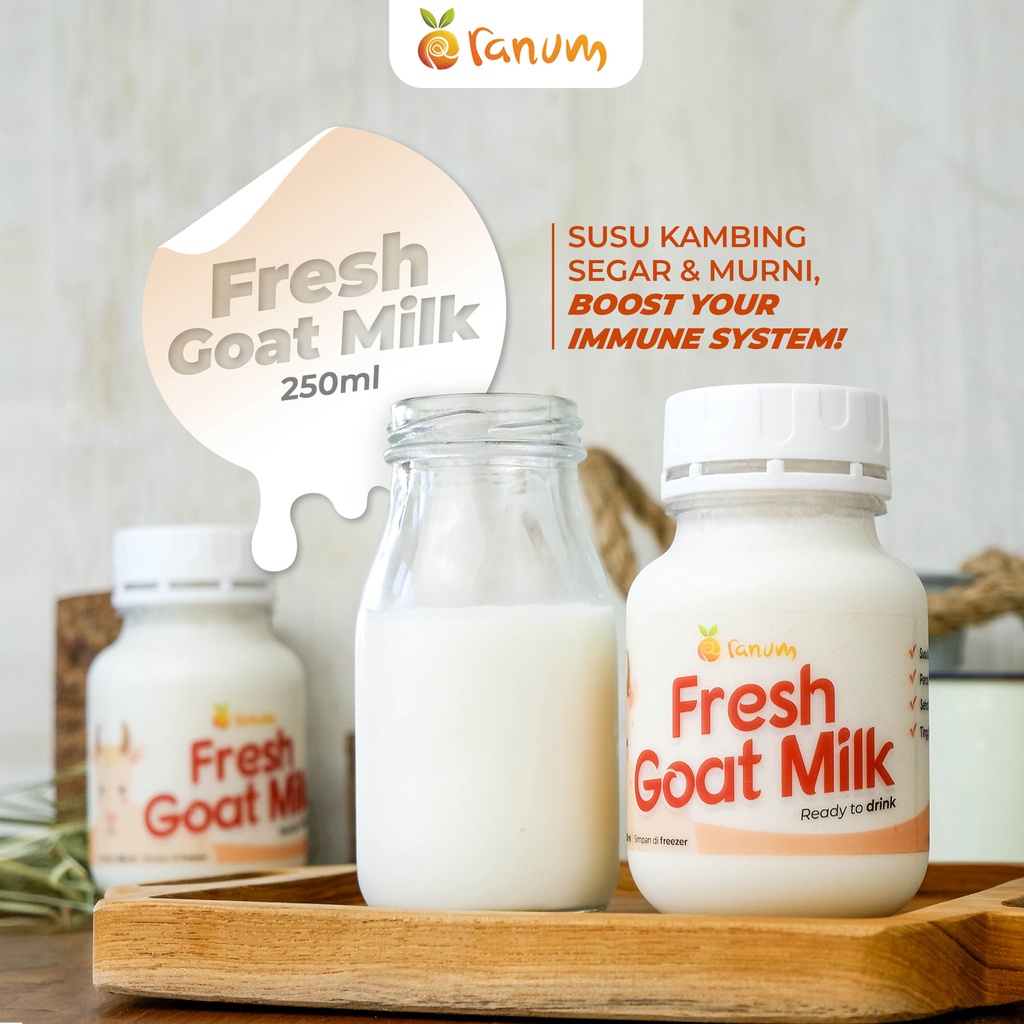 Jual Susu Kambing Segar Ml Fresh Goat Milk Murni Bebas Gula