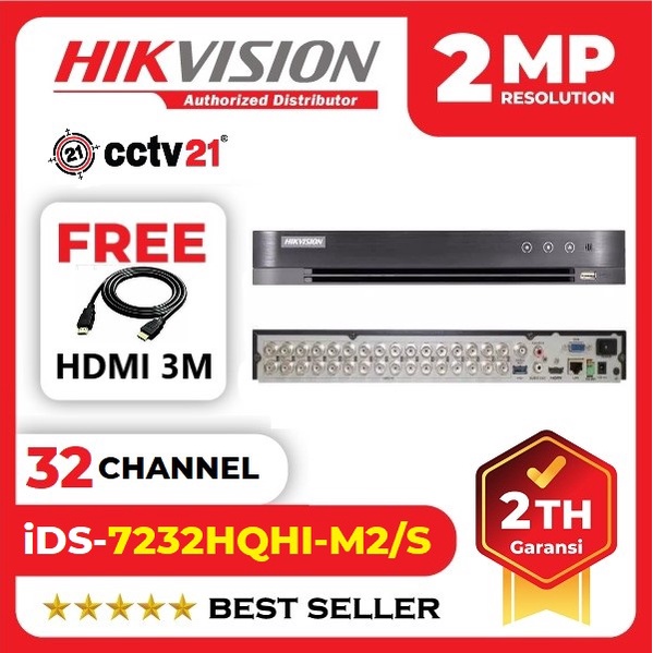 Jual Dvr Hikvision Ch Channel Ids Hqhi M S P Mp Up To