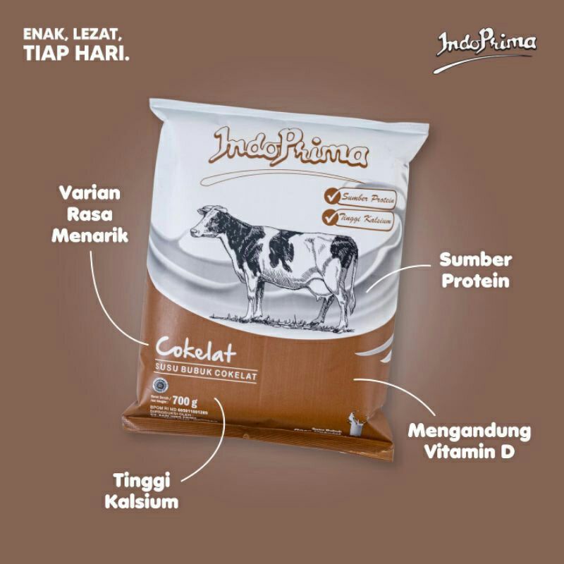 Jual Susu Indoprima Coklat 700 Gram Susu Penggemuk Badan Shopee