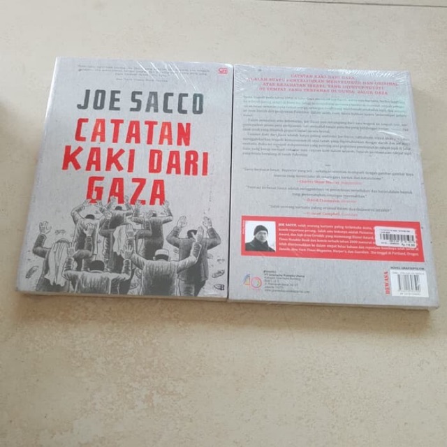 Jual Joe Sacco Catatan Kaki Dari Gaza Shopee Indonesia