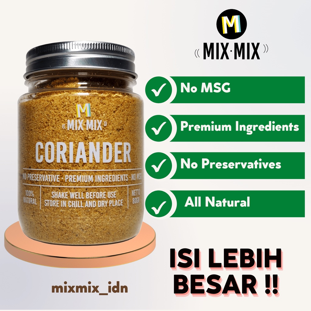 Jual CORRIANDER POWDER KETUMBAR BUBUK 80 GRAM Shopee Indonesia