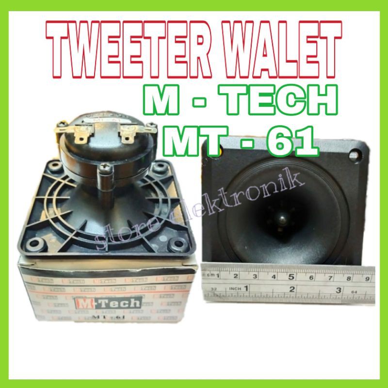 Jual Tweeter Walet M Tech Mt Tweeter Suara Inap Walet M Tech Mt