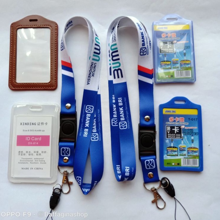 Jual Bank BRI Lanyard Gantungan ID Card Holder Shopee Indonesia