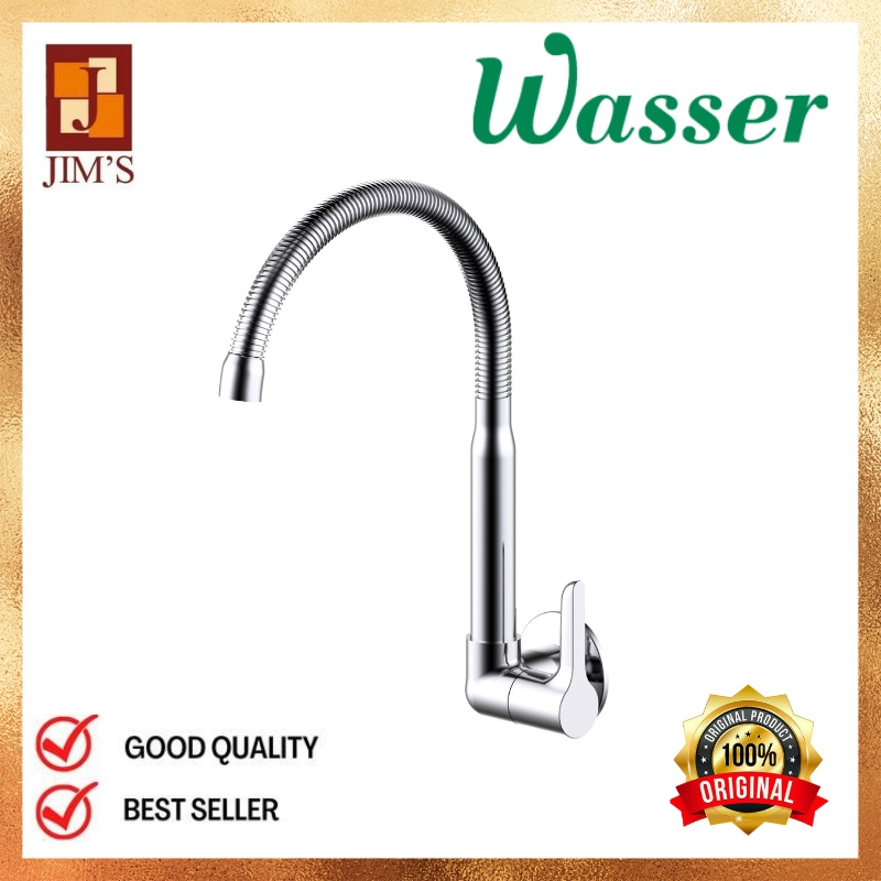 Jual Wasser Tlx F Kran Tembok Dinding Cuci Piring Flexsibel Sink