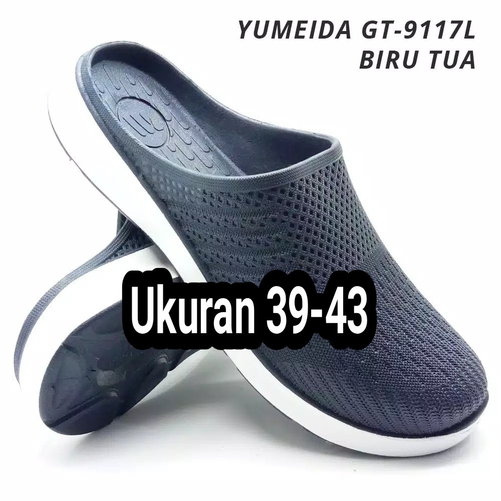 Jual COD Sandal Selop Santai Karet Pria Yumeida GT 9117 L Shopee