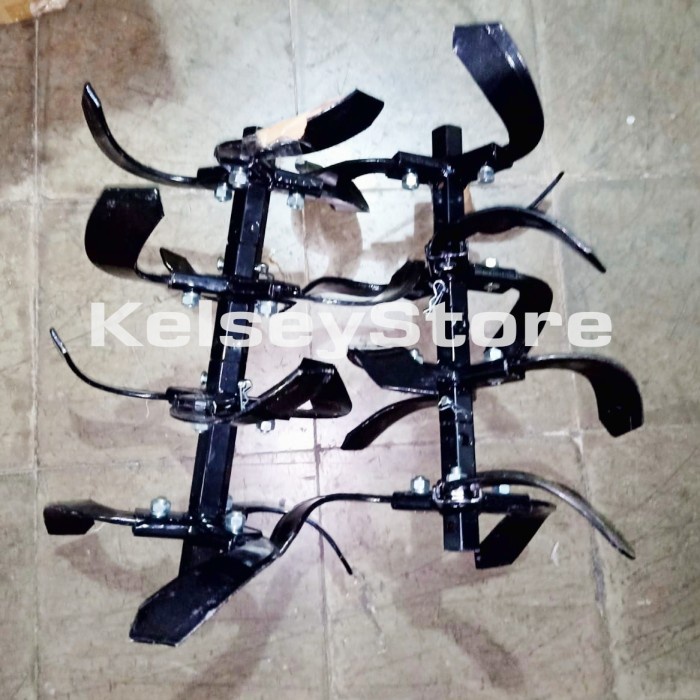 Jual Rotary Blade Pisau Cakar Baja Cultivator Traktor Bajak Sawah