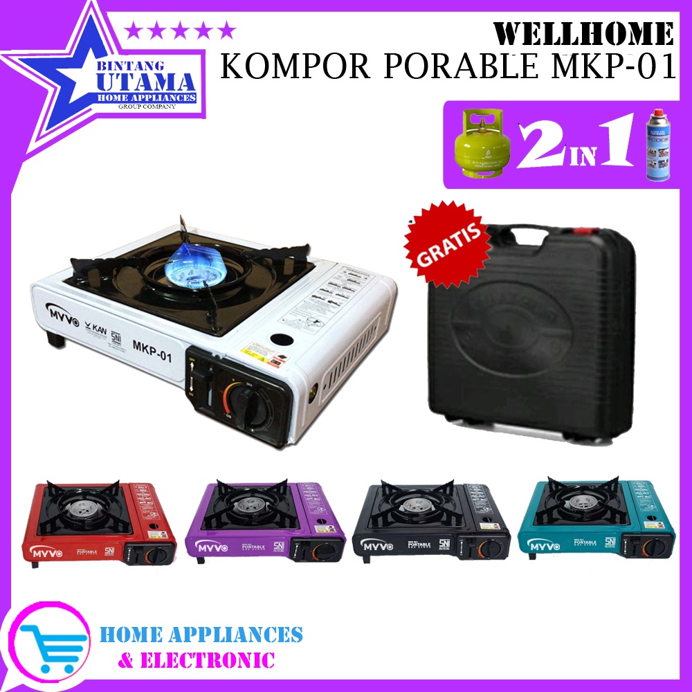 Jual Cod Myvo Kompor Portable Paket Gas Portable Hi Cook Gas