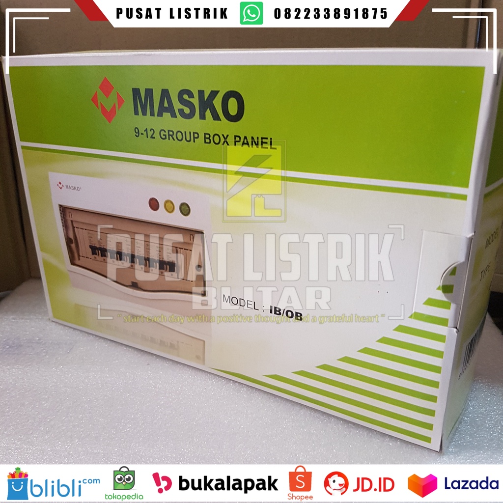 Jual Box Mcb Masko Isi Group Rumah Mcb Masko Tanam Tempel