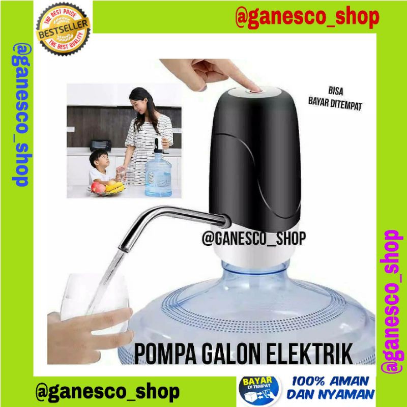 Jual Pompa Air Galon Dispenser Rechargeable Usb Shopee Indonesia