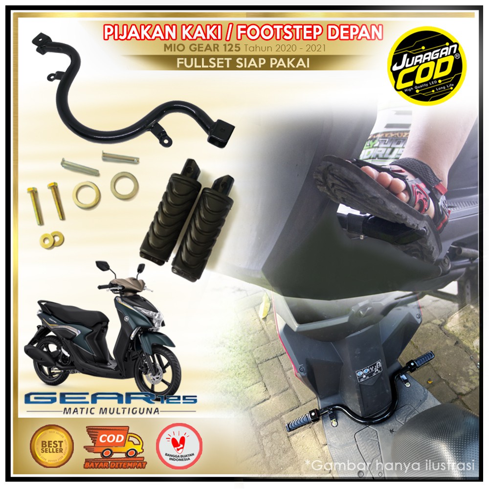 Jual Pijakan Kaki Bustep Footstep Depan Matic Yamaha Mio Gear