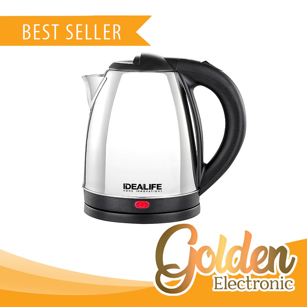 Jual IDEALIFE IL 110 Electric Kettle 1 8L Teko Listrik Stainless