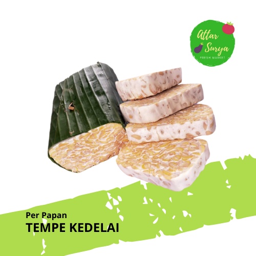 Jual Tempe Kedelai Fresh Segar Per Papan Shopee Indonesia