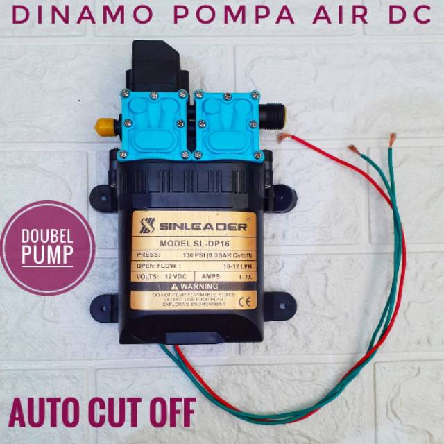 Jual ORIGINAL DINAMO POMPA AIR DC STEAM DAN JET CLEANER SINLEADER