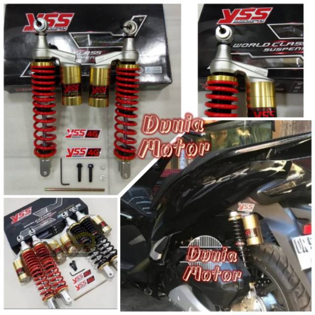 Jual SHOCKBREAKER SHOCK YSS G PLUS HONDA PCX ALL NEW Aerox 155 Nmax New