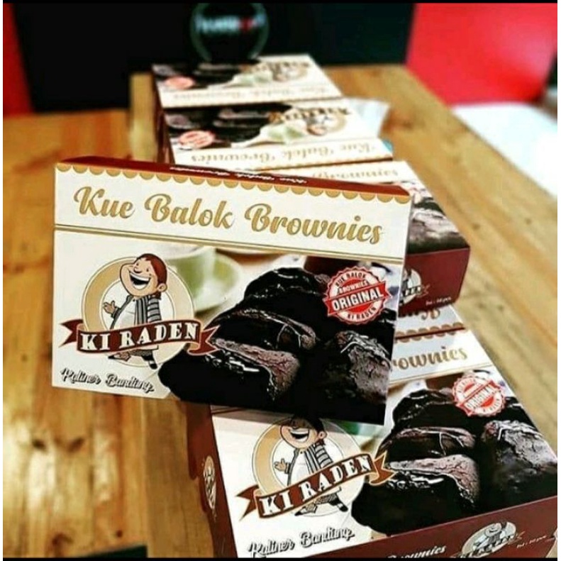 Jual Kue Balok Brownies Ki Raden Khas Bandung Shopee Indonesia