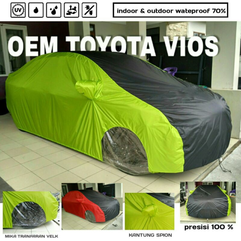 Jual Toyota Cover Sarung Penutup Body Mobil Vios Gen 1 Gen 2 Gen 3 Limo