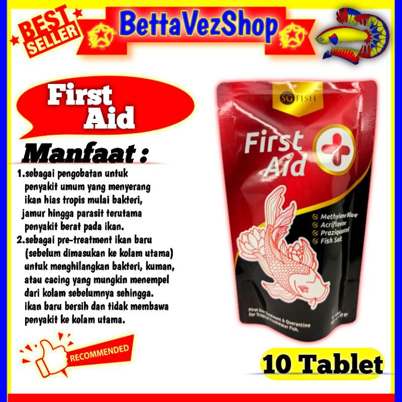 Jual First Aid Plus Tablet By Sg Fish Methylene Blue Acriflavine