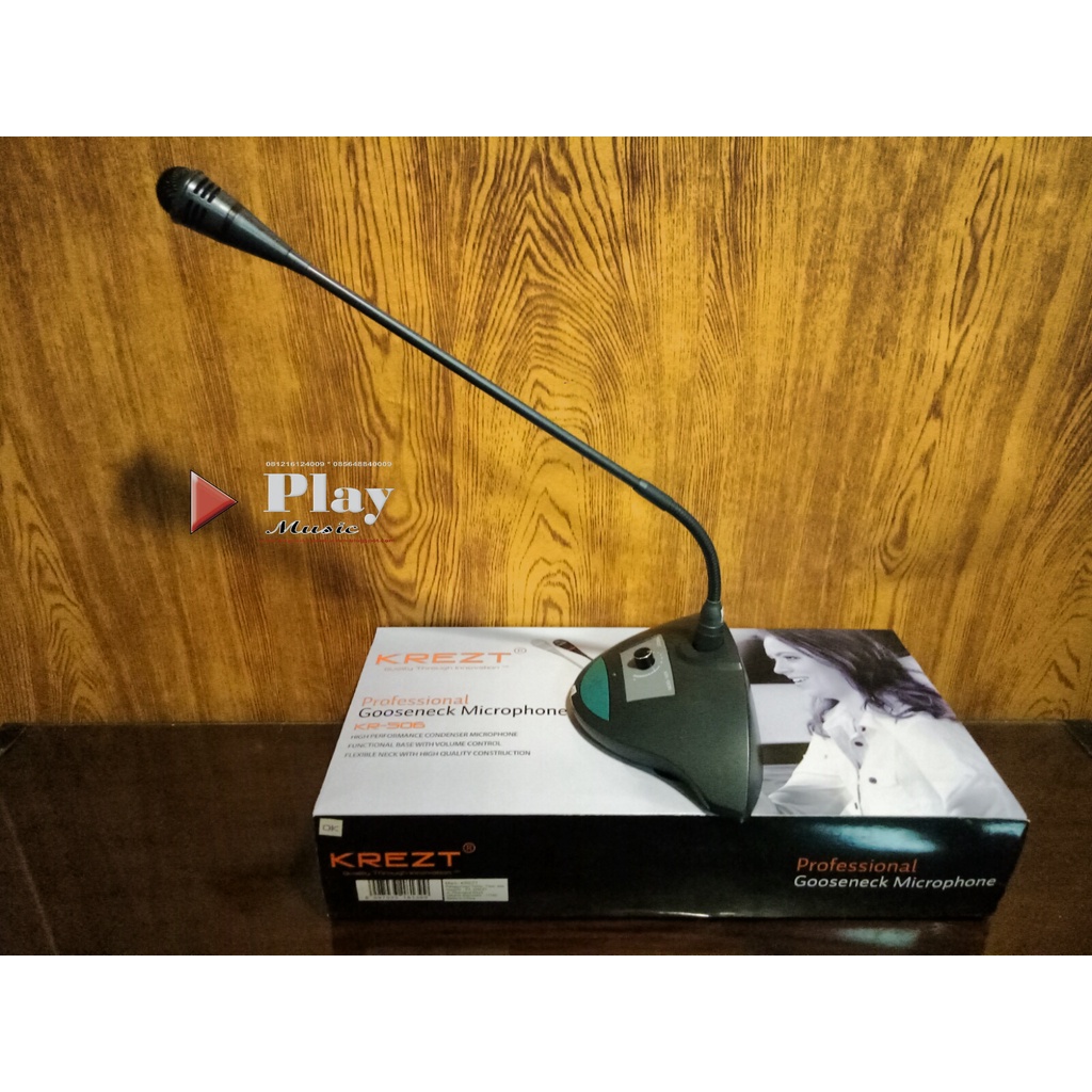 Jual Mic Podium Gooseneck Krezt Kr Kr Microphone Meja Condensor