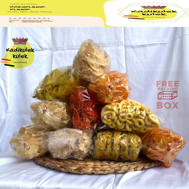 Jual Keripik Kerupuk Sanjai Balado Karak Kaliang Roda Gadiang Keripik