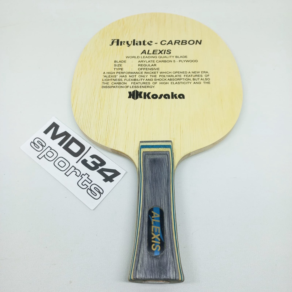 Jual Kayu Kosaka Alexis Kayu Blade Bet Pingpong Murah Shopee