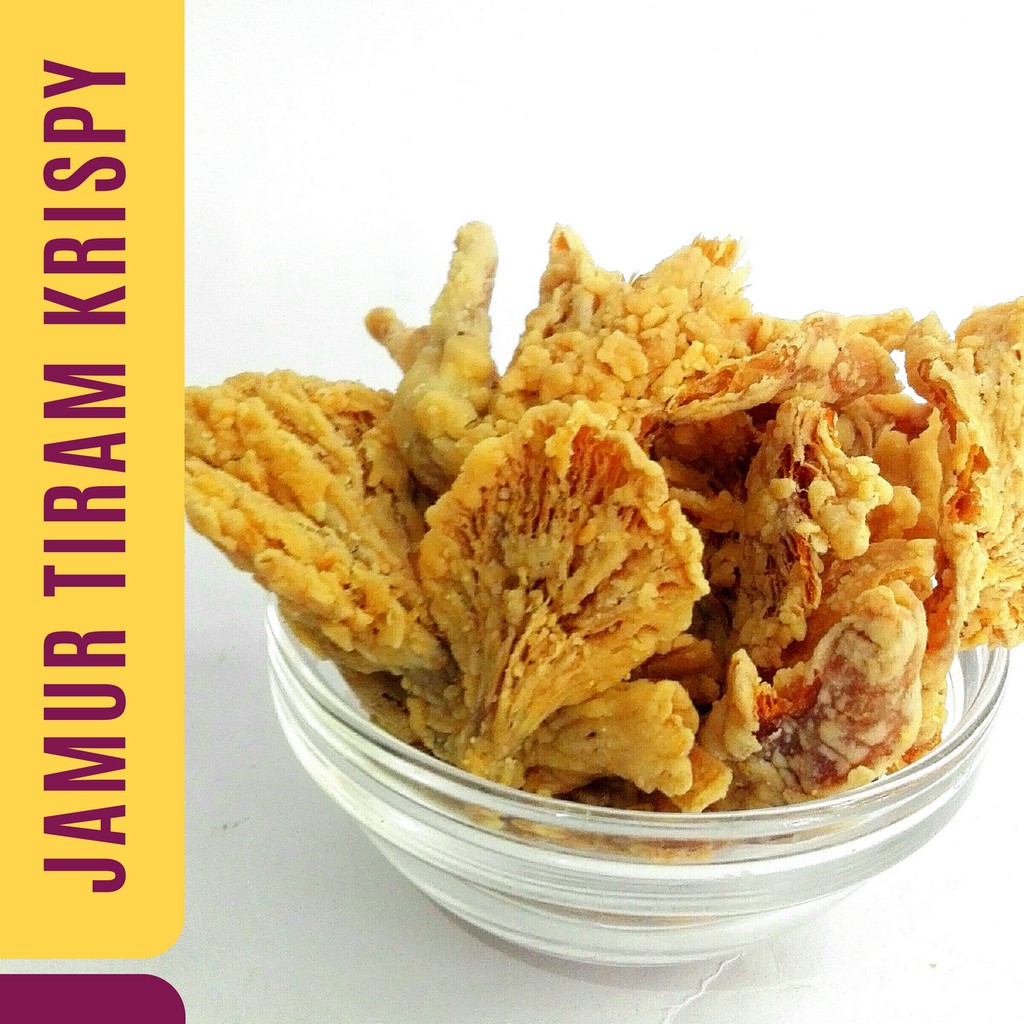 Jual KERIPIK JAMUR TIRAM CRISPY 75 GR OCHI SNACK GURIH RENYAH