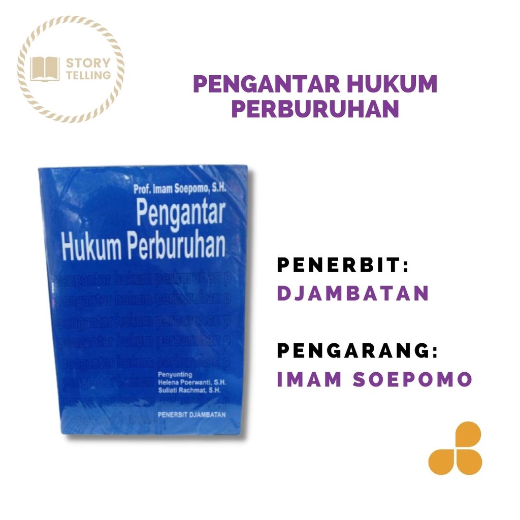 Jual Buku PENGANTAR HUKUM PERBURUHAN By Prof Imam Soepomo SH