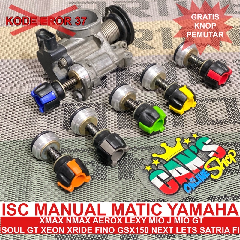 Jual ISC MANUAL XMAX NMAX AEROX LEXY XRIDE XEON SOUL GT MIO GT MIO J