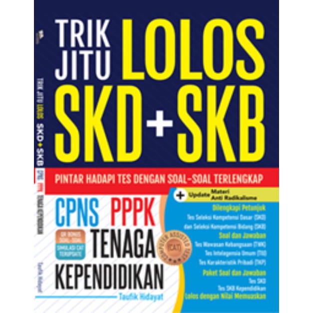 Jual Trik Jitu Lolos Skd Skb Pintar Hadapi Tes Dengan Soal Soal