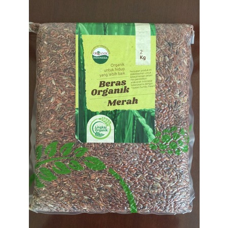 Jual Beras Merah Lingkar Organik Kg Shopee Indonesia