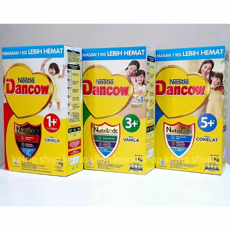 Jual Susu Dancow 1 3 5 Vanila Madu Coklat 1Kg 1 Kg 1000gr 1000