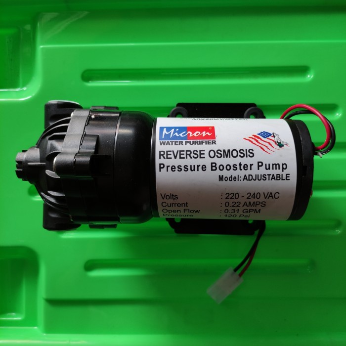 Jual Pompa Booster Pump Ro Volt Merk Micron Pompa Only Shopee