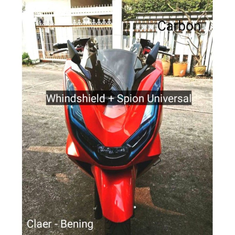 Jual Visor Pcx Plus Spion Nemo Tebal Mm Garansi Pecah Shopee