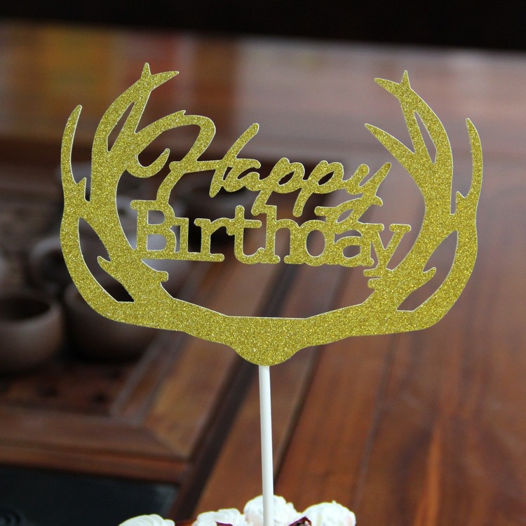 Jual Topper Hbd Topper Kue Topper Cake Topper Ultah Topper Tulisan