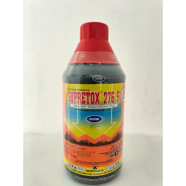 Jual Supretox Sl Liter Herbisida Kontak Langsung Mati Shopee