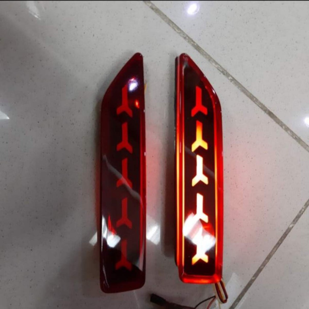 Jual Lampu Reflektor Bumper Belakang Led Running Sein All Grand New