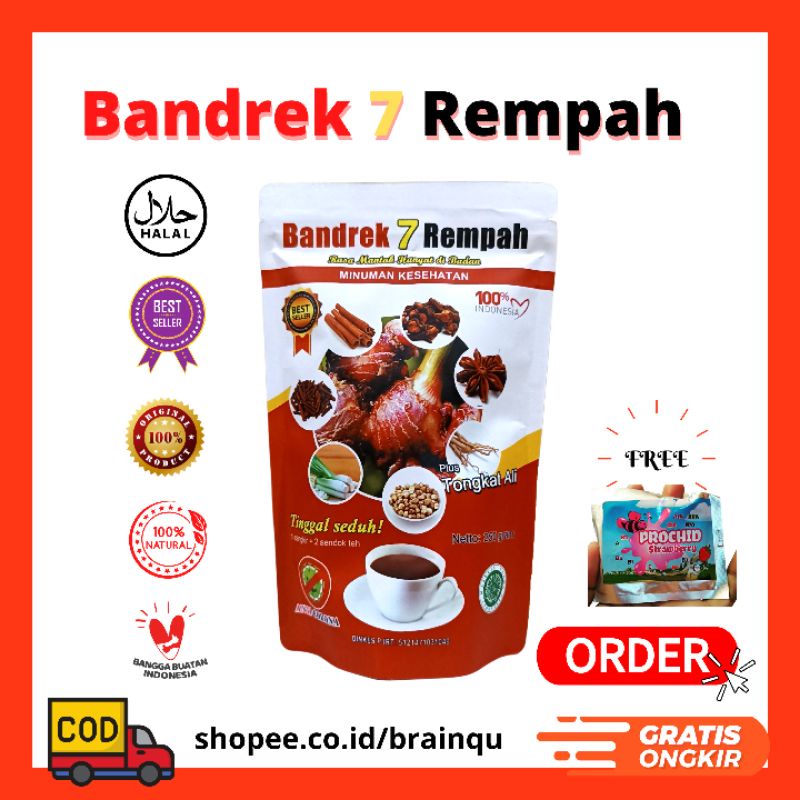 Jual Bandrek 7 Rempah Jahe Merah Plus T Shopee Indonesia