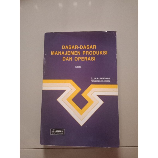 Jual Buku Dasar Dasar Manajemen Produksi Dan Operasi Edisi Shopee