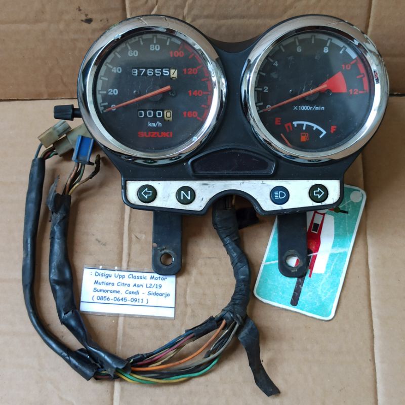 Jual Speedometer RPM Odometer Tachometer Suzuki Thunder Ori Original