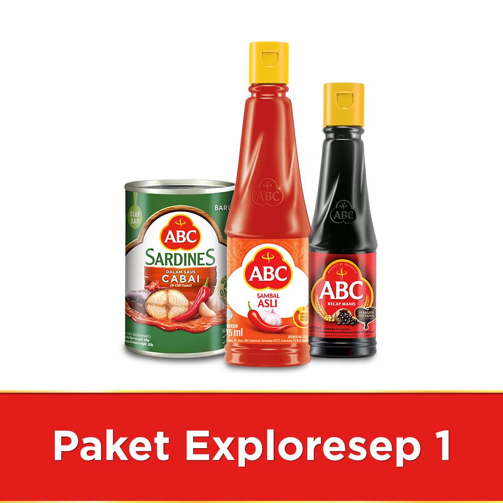 Jual Abc Kecap Manis Ml Saus Sambal Asli Ml Sarden Saus