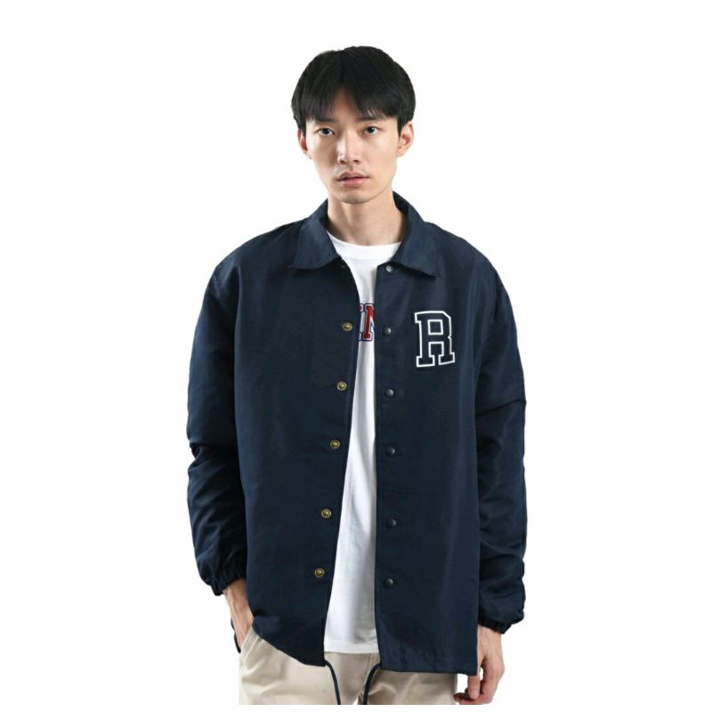 Jual ROUGHNECK CJ139 NAVY FRONTMAN COACH JACKET Shopee Indonesia