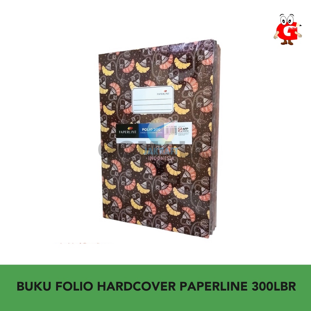 Jual Buku Folio Hard Cover Paperline Isi Lembar Shopee Indonesia