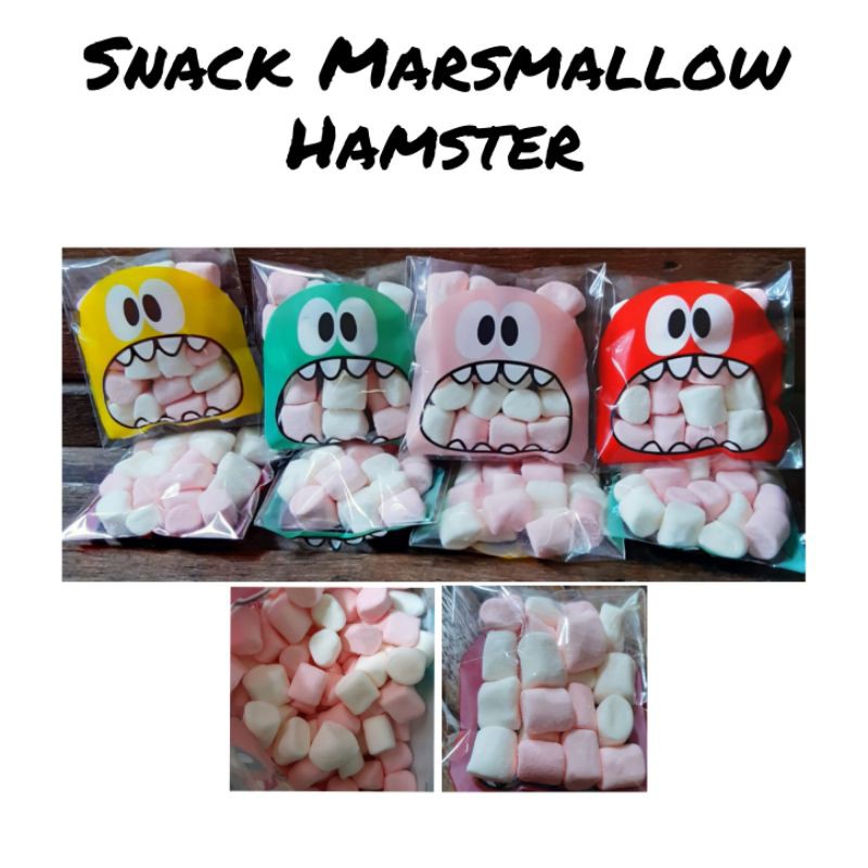 Jual Snack Marshmallow Cemilan Hamster Sugar Glidder Treats