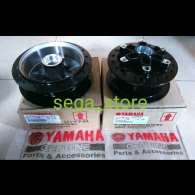 Jual Tromol Depan Belakang Yamaha Scorpio Hitam Ori Original YGP