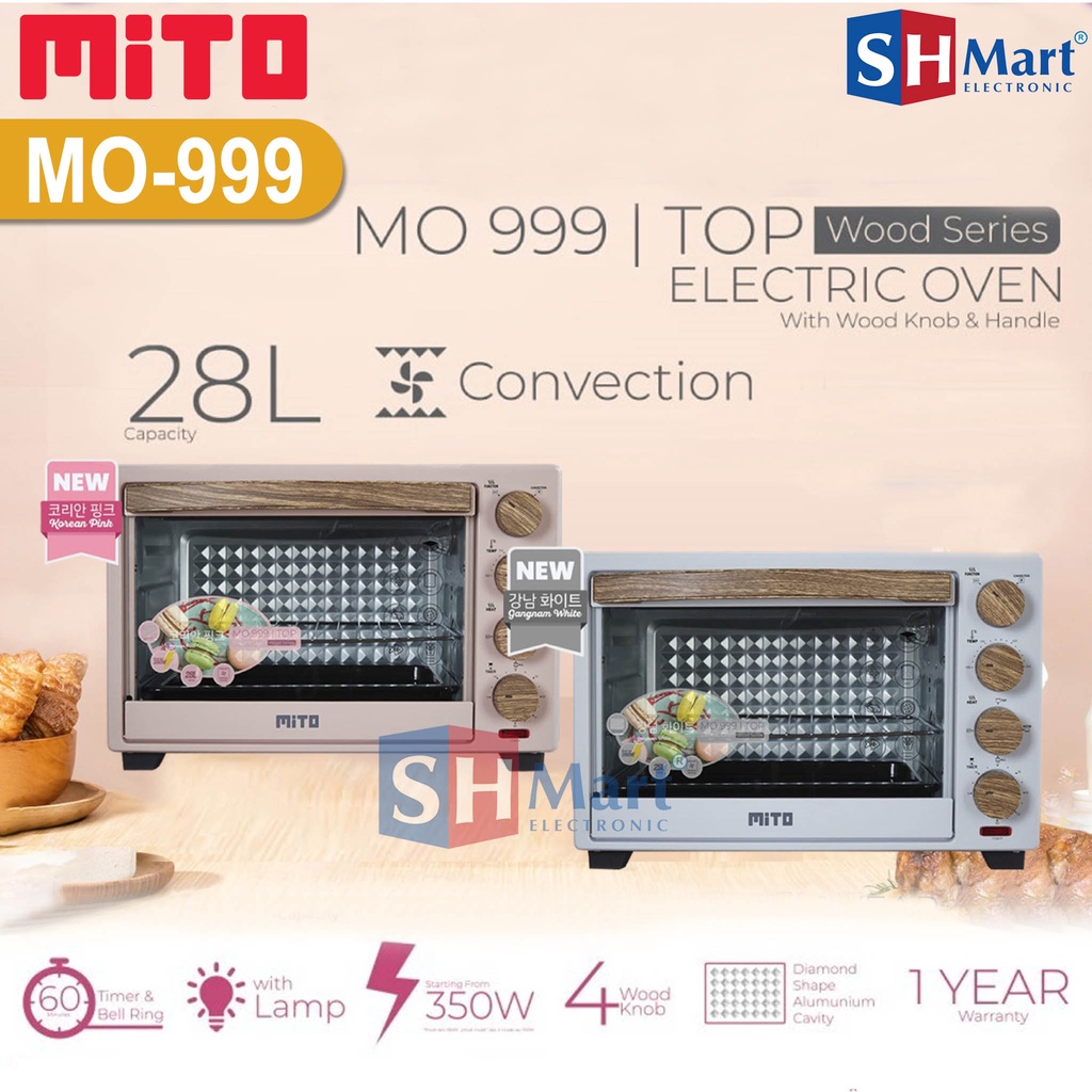 Jual Oven Listrik Mito Mo Mo Wood Series Kapasitas Liter