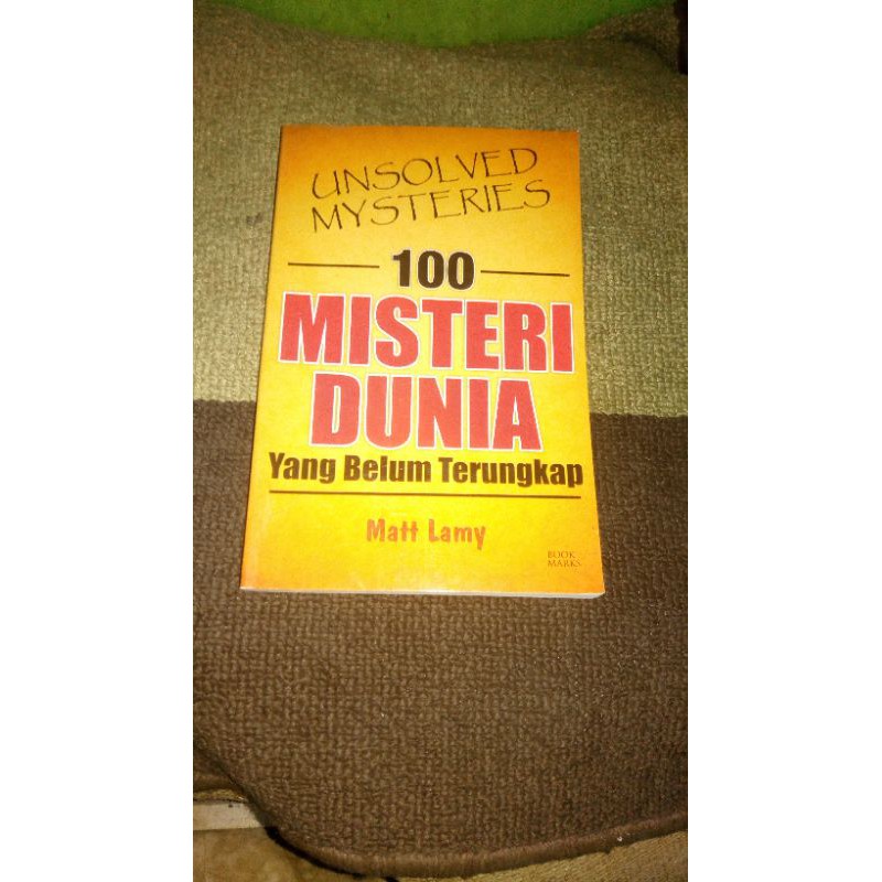 Jual Buku Misteri Dunia Yang Belum Terungkap Shopee Indonesia